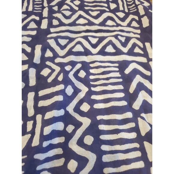 Roller Rabbit Purple aztec print  tunic Cotton Small - Picture 3 of 8